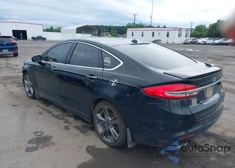 2017 Ford Fusion Sport from USA, damaged, VIN 3FA6P0VP8HR198436